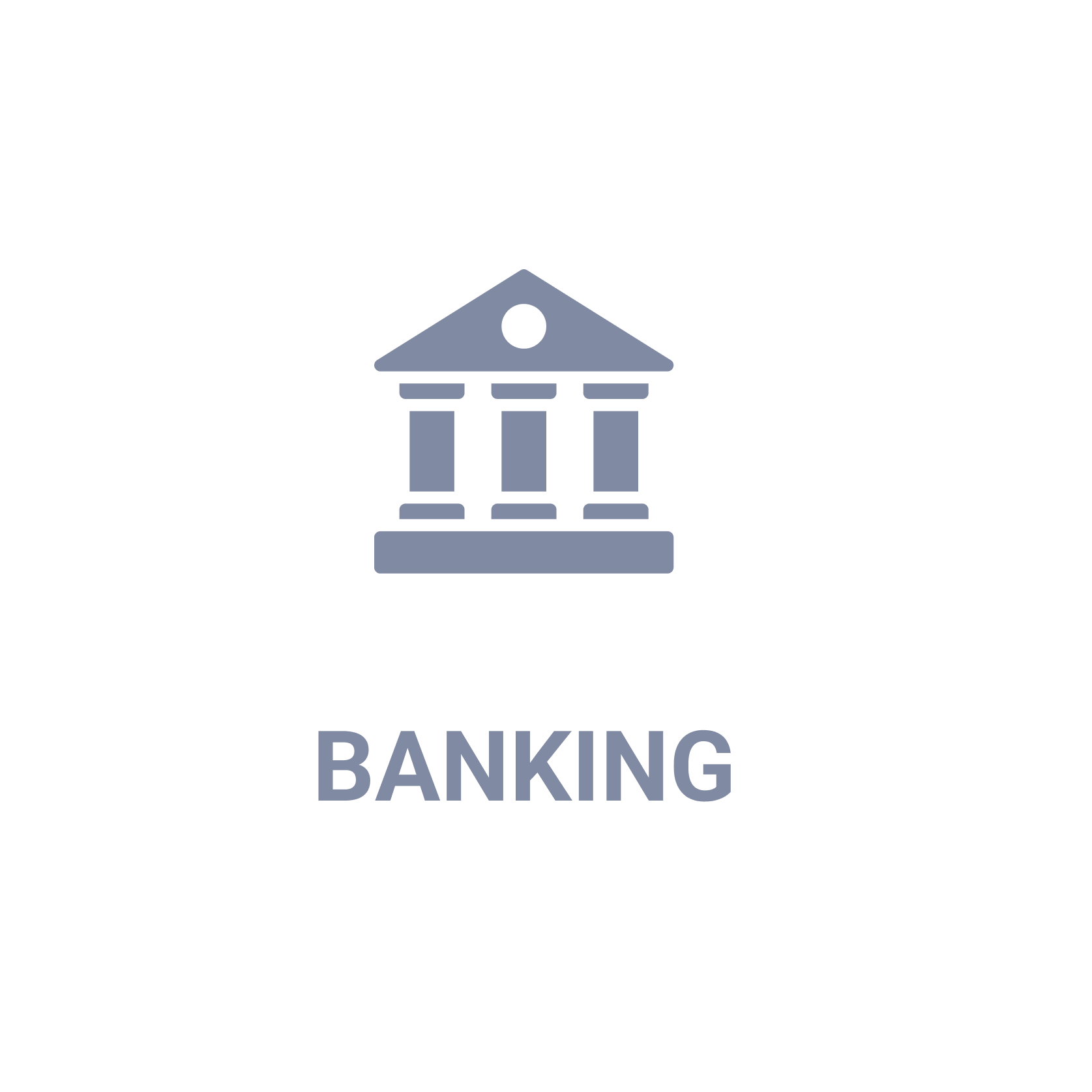 Security consulting - Banking icon